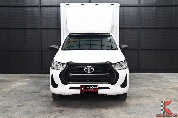 Toyota Hilux Revo 2021 2.4 Entry Pickup ดีเซล ไม่ติดแก๊ส เกียร์ธรรมดา ขาว รูปที่ 2