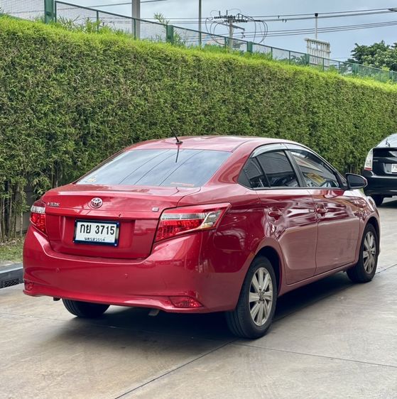 Toyota Vios 2016 1.5 E Sedan เบนซิน ไม่ติดแก๊ส เกียร์อัตโนมัติ แดง รูปที่ 3