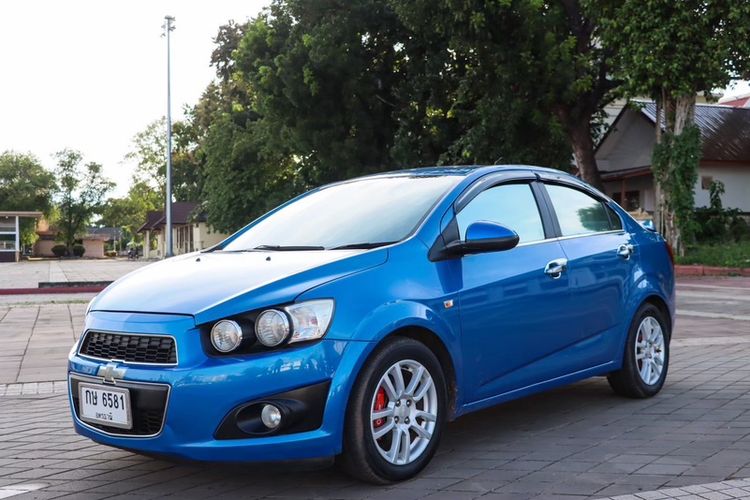 Chevrolet Sonic  2013 1.4 LTZ Sedan เบนซิน เกียร์อัตโนมัติ น้ำเงิน