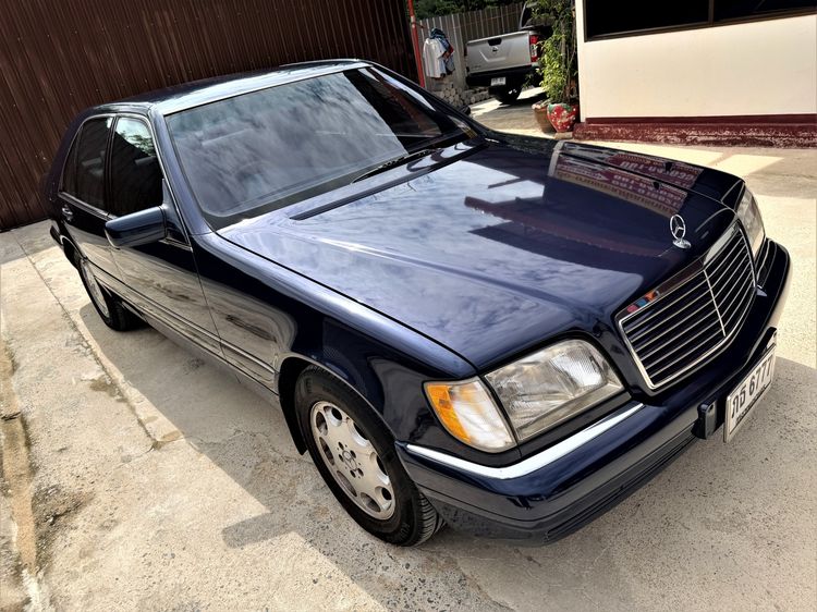 Mercedes-Benz S-Class 1996 S280 Sedan เบนซิน ไม่ติดแก๊ส เกียร์อัตโนมัติ น้ำเงิน รูปที่ 3