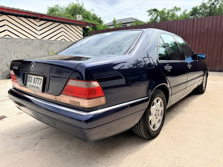 Mercedes-Benz S-Class 1996 S280 Sedan เบนซิน ไม่ติดแก๊ส เกียร์อัตโนมัติ น้ำเงิน รูปที่ 4