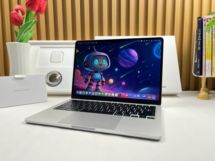 MacBook Air 13-inch M2 2022 Ram16GB SSD256GB Silver • 62588 รูปที่ 3
