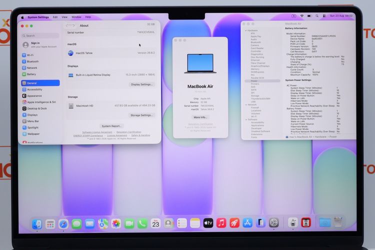 MacBook Air M5 15" 32.512GB Batt 100 Care 07.2027  รูปที่ 2