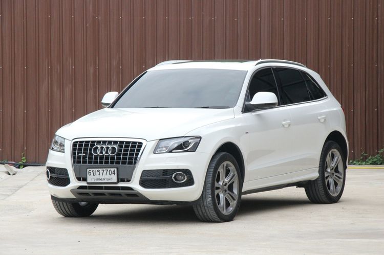 Audi Audi Q5  2011 2.0 TFSI Quattro 4WD Utility-car เบนซิน ไม่ติดแก๊ส เกียร์อัตโนมัติ ขาว