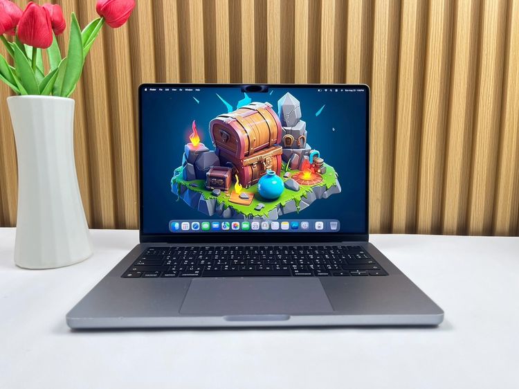 Apple Mackbook Pro 14 Inch แมค โอเอส 8 กิกะไบต์ อื่นๆ ไม่ใช่ MacBook Pro 14-inch M3 2023 Ram8GB SSD512GB Space Gray • 61348