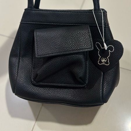 หญิง ดำ กระเป๋าหนัง PU littlebunnystore มือ2