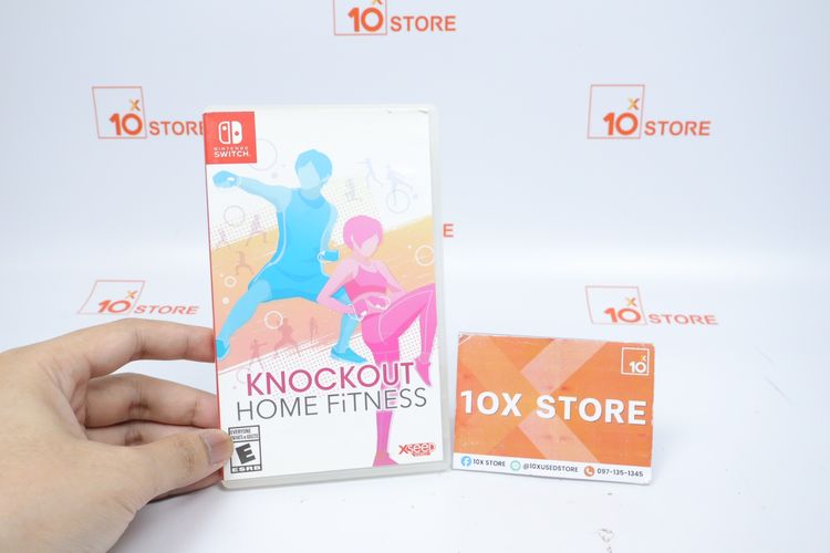 แผ่นเกม Nintendo switch knock out home fitness