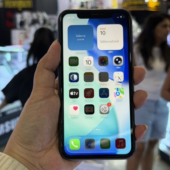 128 GB iPhone11 128GB สีดำ เครื่องศูนย์ โมเดลTH สภาพสวยมาก🥰🥰