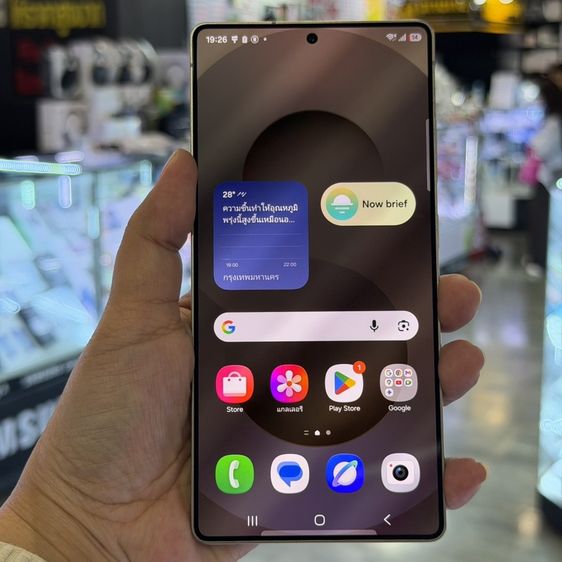 Galaxy S25 Ultra 512 GB Samsung S25 Ultra 512GB Titanium Gray เครื่องศูนย์ สภาพสวยมากๆ จอ6.9นิ้ว แรม12รอม512 Snap8 Elite กล้อง200ล้าน(4ตัว) ประกัณศูนย์ยาวๆ🥰🥰