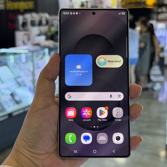 Galaxy S25 Ultra 512 GB Samsung S25 Ultra 512GB Titanium WhiteSilver เครื่องศูนย์ สภาพสวยมากๆ จอ6.9นิ้ว แรม12รอม512 Snap8 Elite กล้อง200ล้าน(4ตัว)🔥🔥