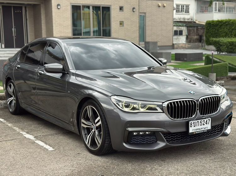 BMW Series 7 2018 730Ld Sedan ดีเซล เกียร์อัตโนมัติ เทา รูปที่ 3