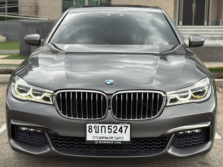 BMW Series 7 2018 730Ld Sedan ดีเซล เกียร์อัตโนมัติ เทา รูปที่ 2