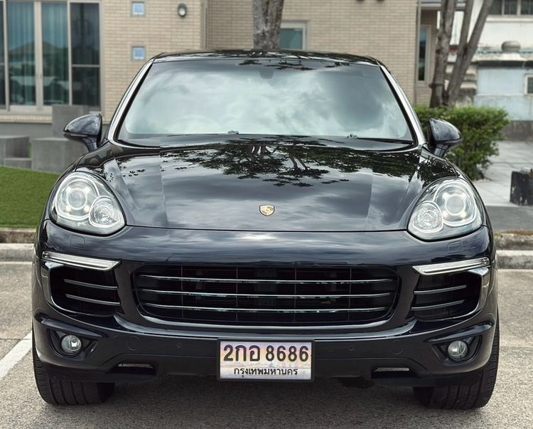 Porsche Cayenne 2017 3.0 S Hybrid 4WD Utility-car ไฮบริด เกียร์อัตโนมัติ น้ำเงิน รูปที่ 2