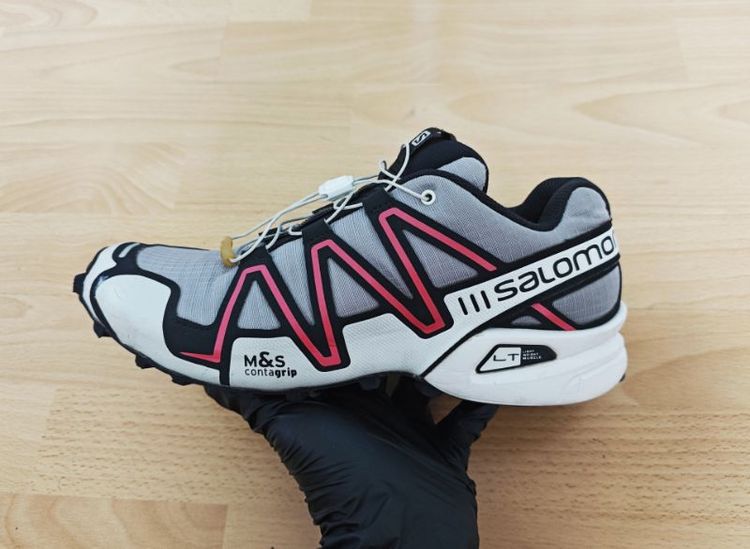 (42eu) Salomon Speed Cross 3 ADV - Grey Red รูปที่ 12