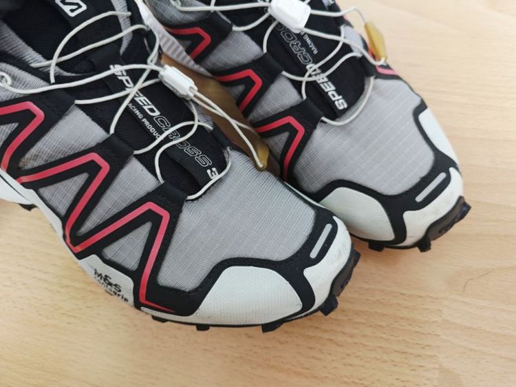 (42eu) Salomon Speed Cross 3 ADV - Grey Red รูปที่ 4
