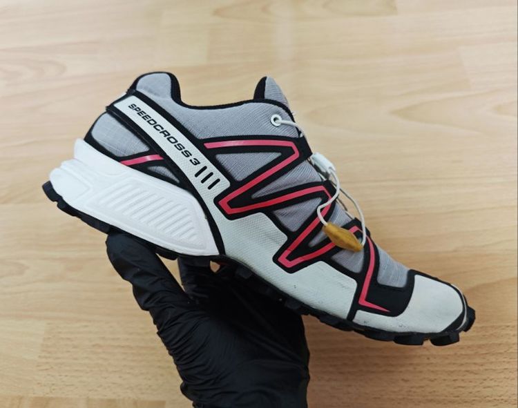 (42eu) Salomon Speed Cross 3 ADV - Grey Red รูปที่ 15