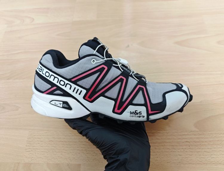 (42eu) Salomon Speed Cross 3 ADV - Grey Red รูปที่ 7