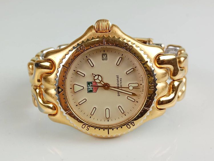 ทอง 1.TAG HEUER ระบบ Quartz Boy size หน้าปัด 36 mm อปก.กล่องแทน