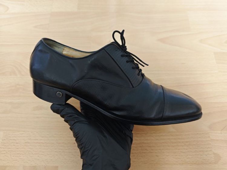 (43eu) BALENCIAGA Paris Lace up Oxford Shoes รูปที่ 6