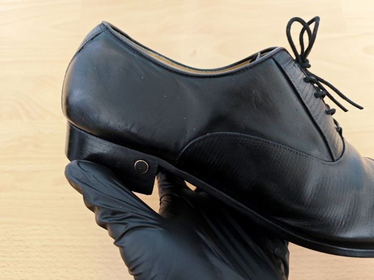 (43eu) BALENCIAGA Paris Lace up Oxford Shoes รูปที่ 7