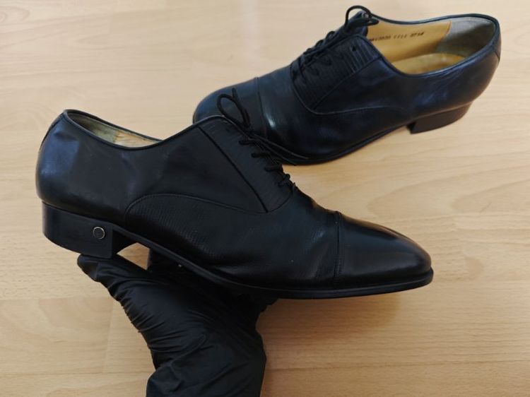 (43eu) BALENCIAGA Paris Lace up Oxford Shoes รูปที่ 3