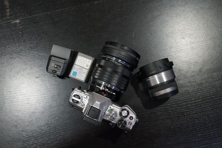 Olympus กล้องมิลเลอร์เลส กันน้ำ ขาย Em5 mkiii. + Len สภาพเหมือนใหม่