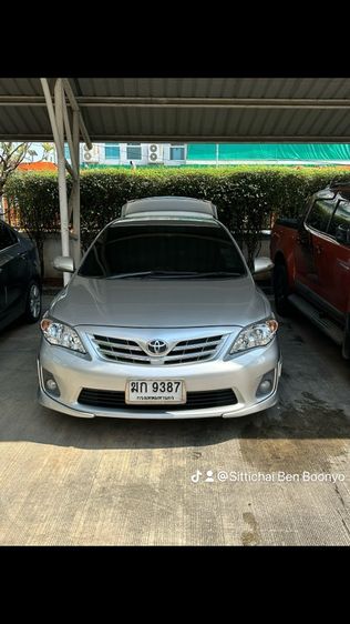 Toyota Altis 2012 1.6 E CNG Sedan เบนซิน NGV เกียร์อัตโนมัติ บรอนซ์เงิน