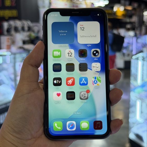 128 GB iPhone11 128GB สีดำ เครื่องศูนย์ โมเดลTH สภาพสวยมาก🥰🥰