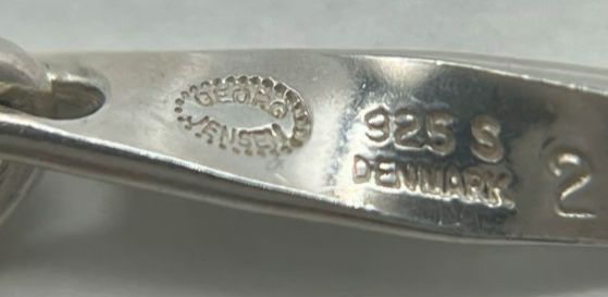 ขาย Georg Jensen Plate Twist Toggle Bracelet 283C SV925 รูปที่ 3