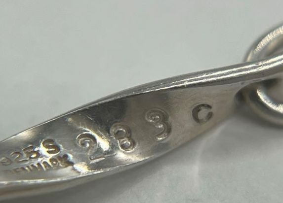 ขาย Georg Jensen Plate Twist Toggle Bracelet 283C SV925 รูปที่ 2