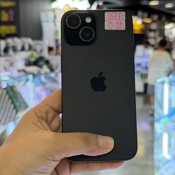 iPhone15 128GB สีดำ เครื่องศูนย์ สภาพสวยมาก สุขภาพแบต86% เครื่องใช้งานดีเยี่ยม ครบยกกล่อง🥰🥰 รูปที่ 3