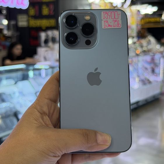 iPhone13 Pro 256GB สีฟ้า เครื่องศูนย์ โมเดลTH สภาพสวยมาก สุขภาพแบต87% เครื่องใช้งานดีเยี่ยม ครบยกกล่อง🥰🥰 รูปที่ 3