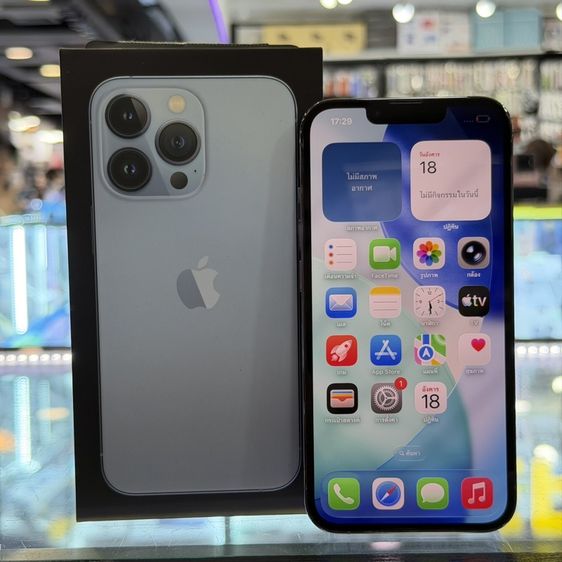 อื่นๆ 256 GB iPhone13 Pro 256GB สีฟ้า เครื่องศูนย์ โมเดลTH สภาพสวยมาก สุขภาพแบต87% เครื่องใช้งานดีเยี่ยม ครบยกกล่อง🥰🥰