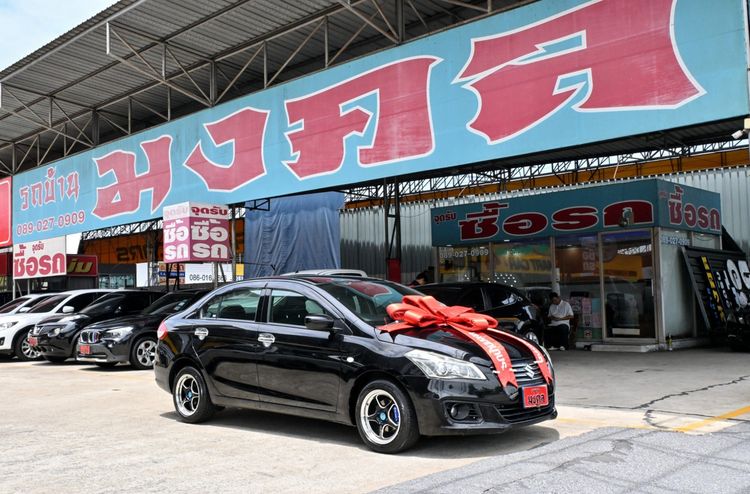 Suzuki Ciaz 2018 1.2 GL Sedan เบนซิน ไม่ติดแก๊ส เกียร์อัตโนมัติ ดำ รูปที่ 4