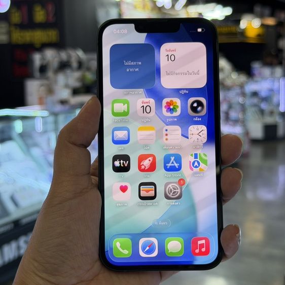 128 GB iPhone13 128GB สีเขียว เครื่องศูนย์ โมเดลTH สภาพสวยมากๆ🥰🥰