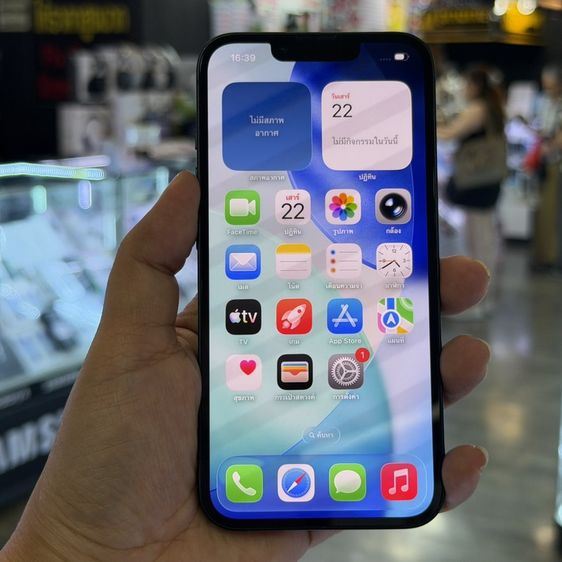 128 GB iPhone13 128GB เครื่องศูนย์ โมเดลTH สภาพสวยมากๆ🥰🥰