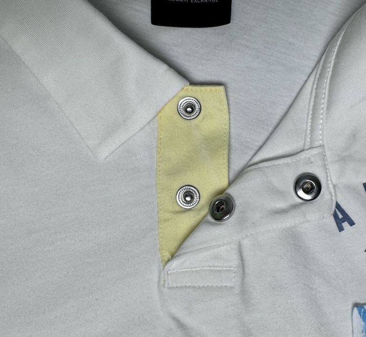 ⚠️ลายสวยสดใส‼️เสื้อโปโล ARMANI EXCHANGE (A/X)ของแท้ รูปที่ 10