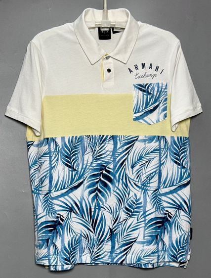 ⚠️ลายสวยสดใส‼️เสื้อโปโล ARMANI EXCHANGE (A/X)ของแท้ รูปที่ 6