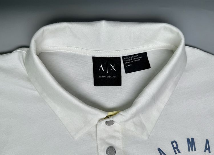 ⚠️ลายสวยสดใส‼️เสื้อโปโล ARMANI EXCHANGE (A/X)ของแท้ รูปที่ 9