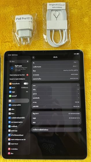 iPad Pro M2-12.9นิ้ว-ใหม่มากแบตแท้96% รูปที่ 2