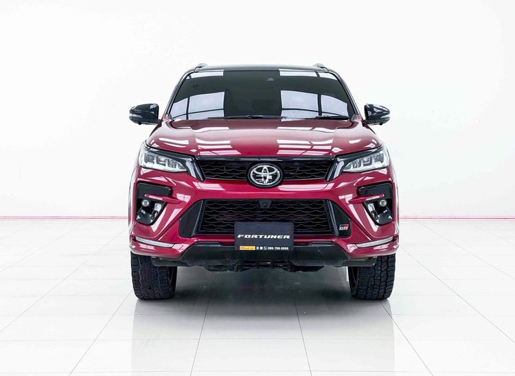 Toyota Fortuner 2023 2.8 GR Sport Black Top 4WD Utility-car ดีเซล ไม่ติดแก๊ส เกียร์อัตโนมัติ แดง รูปที่ 3