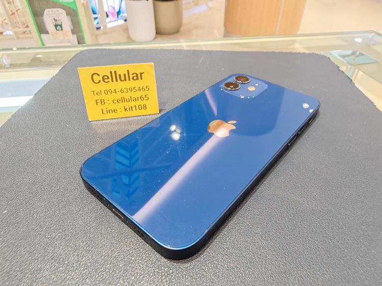 iPhone 12 64GB สภาพดี(ขอบ จอ มีรอยขนแมว) เครื่องไทย  รูปที่ 5