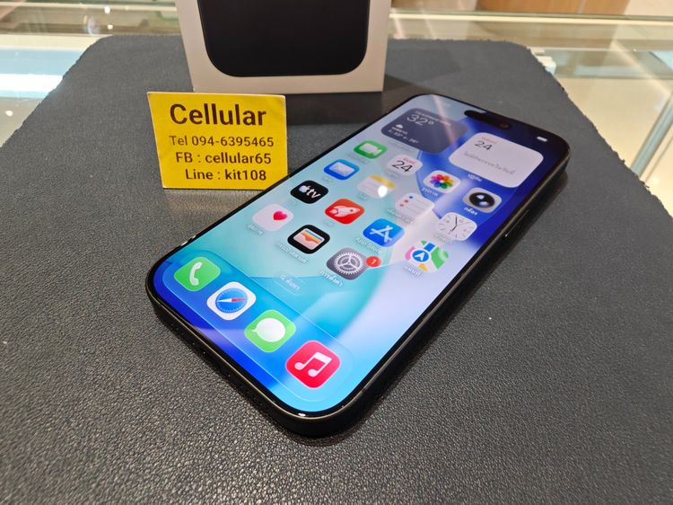 (ติดจอง)iPhone 17 256GB Batt100 สภาพสวยมาก ประกันศูนย์9เดือนกว่า ครบกล่อง รูปที่ 8