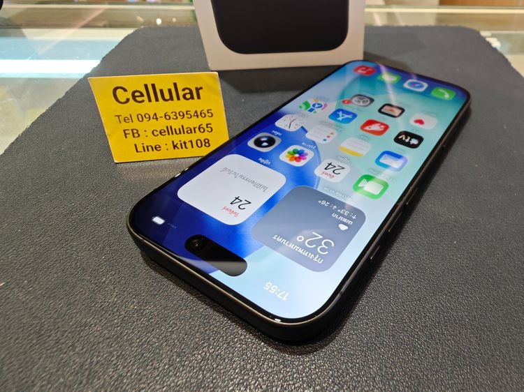 (ติดจอง)iPhone 17 256GB Batt100 สภาพสวยมาก ประกันศูนย์9เดือนกว่า ครบกล่อง รูปที่ 10