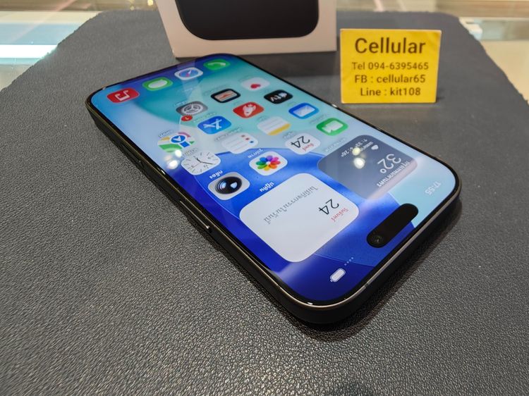 (ติดจอง)iPhone 17 256GB Batt100 สภาพสวยมาก ประกันศูนย์9เดือนกว่า ครบกล่อง รูปที่ 9