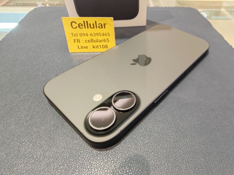 (ติดจอง)iPhone 17 256GB Batt100 สภาพสวยมาก ประกันศูนย์9เดือนกว่า ครบกล่อง รูปที่ 3
