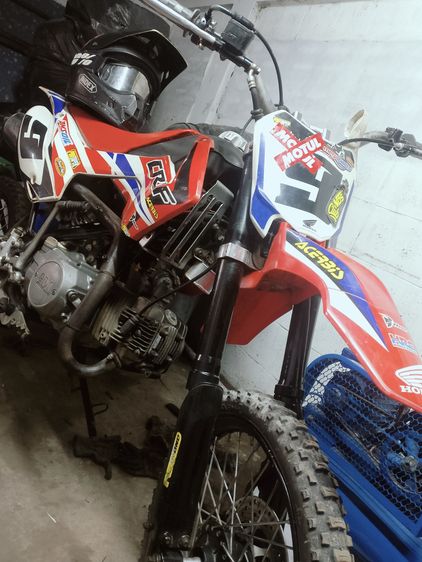 วิบาก gpx 125 ชุดสี crf แดงขาว พร้อมมะเบียน