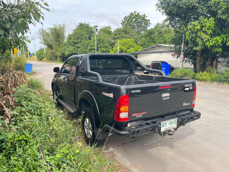 Toyota Hilux Vigo 2011 2.5 G Prerunner VN Turbo Pickup ดีเซล ไม่ติดแก๊ส เกียร์ธรรมดา ดำ รูปที่ 3