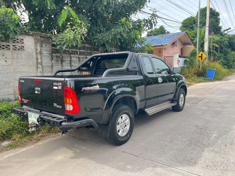 Toyota Hilux Vigo 2011 2.5 G Prerunner VN Turbo Pickup ดีเซล ไม่ติดแก๊ส เกียร์ธรรมดา ดำ รูปที่ 4