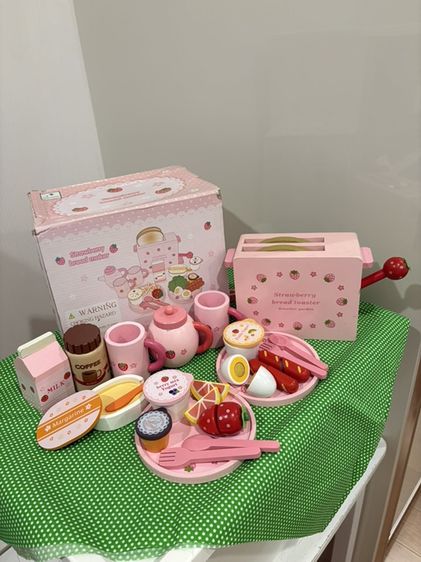 ของเล่นไม้ ชุดขนมปังปิ้ง Pretty Yoko